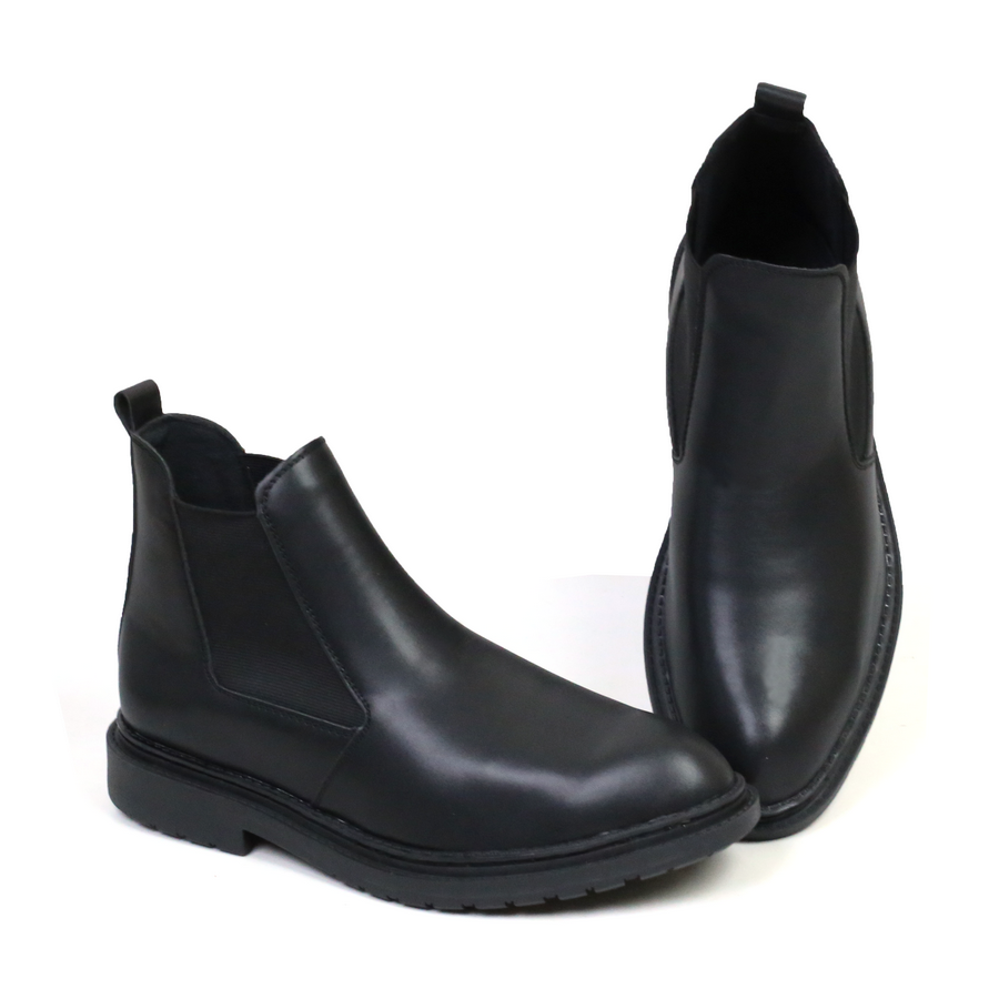 Giày Chelsea Boots Inichi G1222 đế 2 tầng có may đế